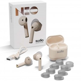 Наушники True Wireless Sudio Nio Sand