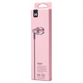 Наушники внутриканальные Harper HV-705 Pink