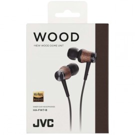 Наушники внутриканальные JVC WOOD Black (HA-FW7-B-F)