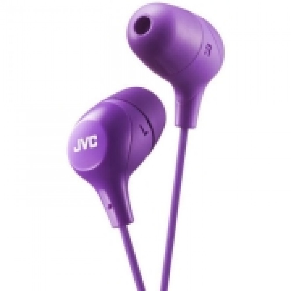 Наушники внутриканальные JVC Marshmallow Violet (HA-FX38-V-E)