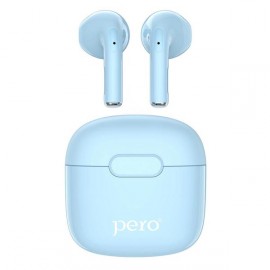 Наушники накладные Bluetooth Pero PTWS05LB Light blue