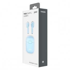 Наушники накладные Bluetooth Pero PTWS05LB Light blue