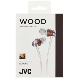 Наушники внутриканальные JVC WOOD White (HA-FW7-W-F)