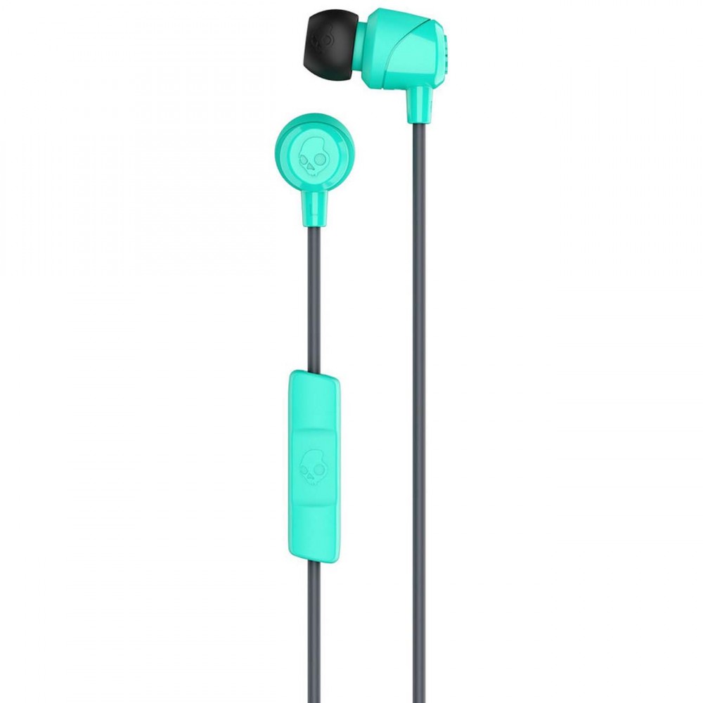 Наушники внутриканальные Skullcandy JIB W/MIC 1 черно-бирюзовые (S2DUY-L675)