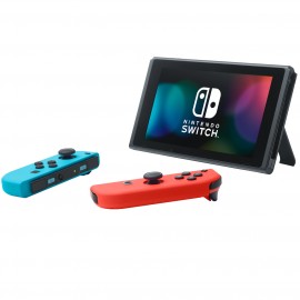 Игровая консоль Nintendo Switch (неоновый синий/неоновый красный)