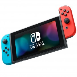 Игровая консоль Nintendo Switch (неоновый синий/неоновый красный)