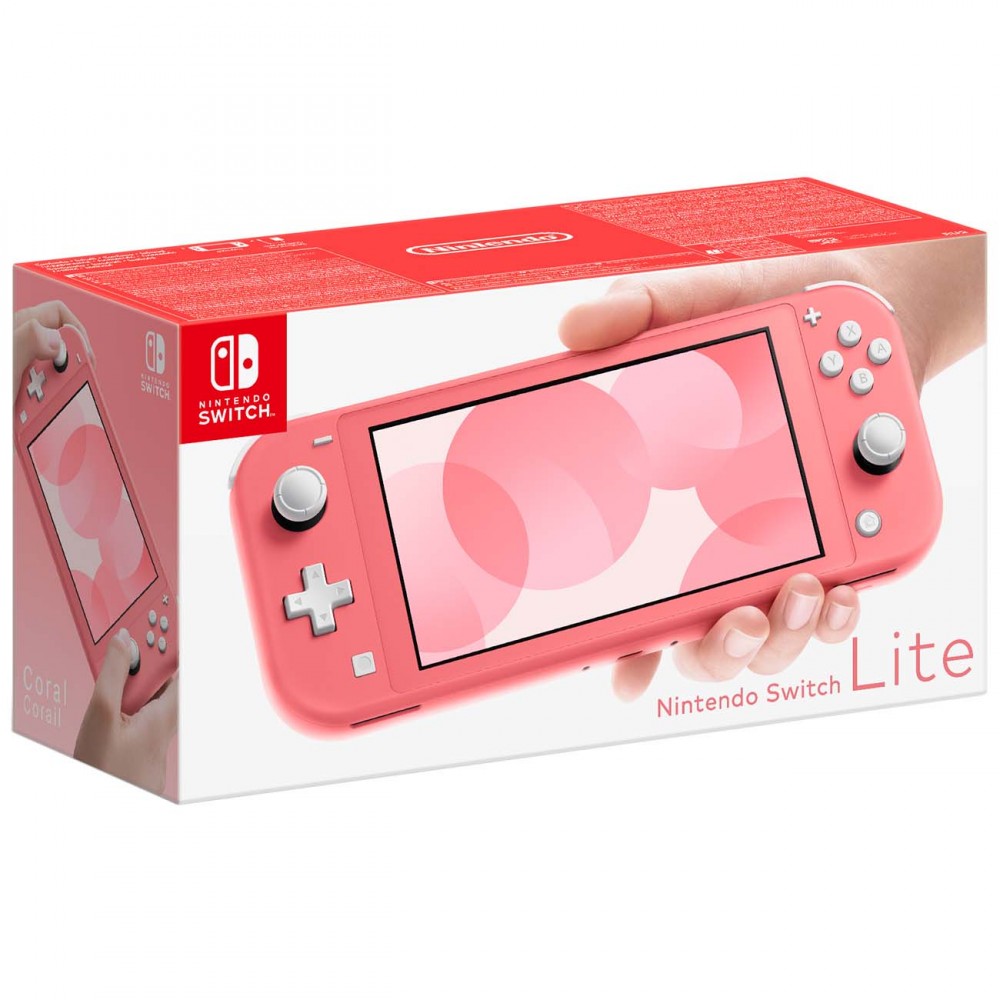 Игровая приставка Nintendo Switch Lite Coral