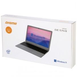 Ноутбук Digma EVE 15 P418 Pentium Black