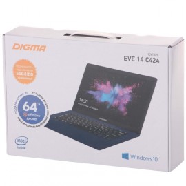 Ноутбук Digma EVE 14 C424 Cel N3350 (ET4070EW)