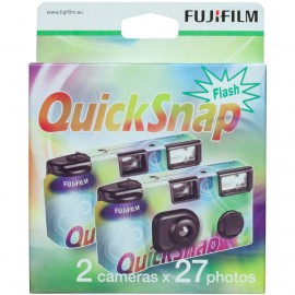 Фотоаппарат одноразовый Fujifilm QS VV ECFL 27EXP2 (2шт)