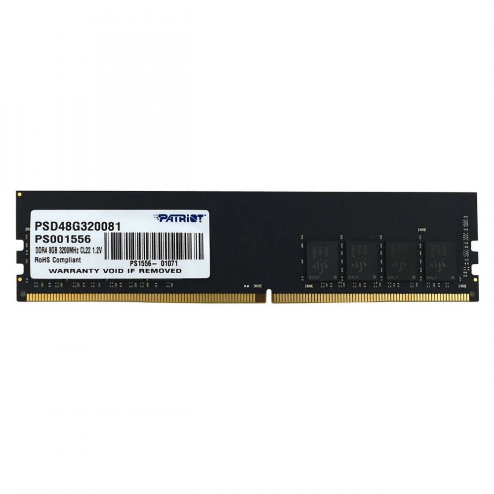 Оперативная память Patriot 8GB Signature DDR4 3200Mhz (PSD48G320081)