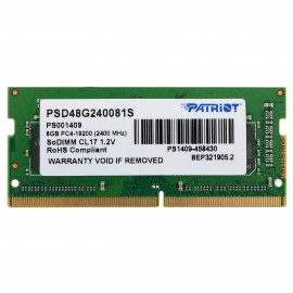 Оперативная память Patriot 8GB Signature DDR4 2400Mhz (PSD48G240081S)