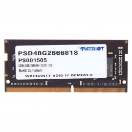 Оперативная память Patriot 8GB Signature DDR4 2666Mhz (PSD48G266681S)