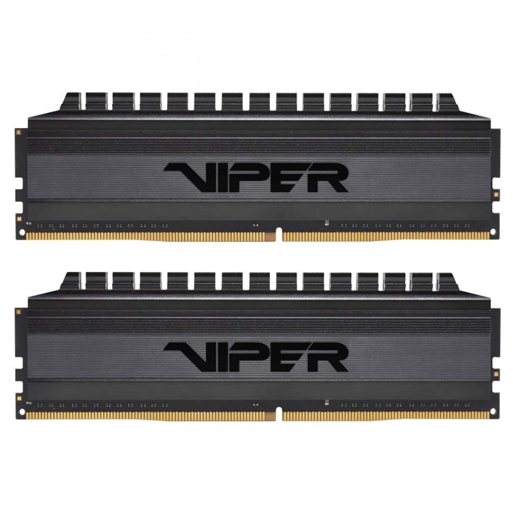 Оперативная память Patriot 16GB Viper 4 Blackout DDR4 3200Mhz(PVB416G320C6K)