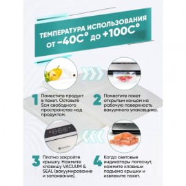 Пакет для вакуумного упаковщика Gemlux GL-VB2840-100P