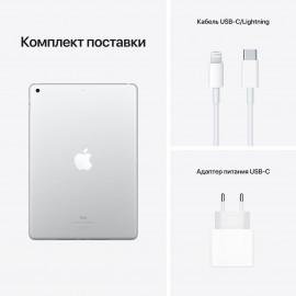 Планшет Apple iPad 10.2 Wi-Fi 64GB Silver (MK2L3RU/A)