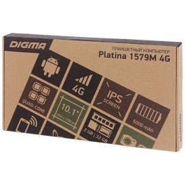 Планшет Digma Platina 1579M 10.1" 32Gb LTE Black (NS1800ML)