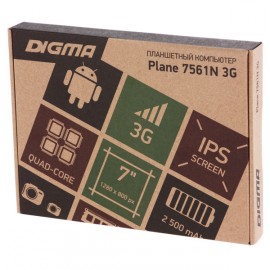 Планшет Digma Plane 7561N 7" 16Gb 3G Gold (PS7176MG)