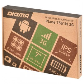 Планшет Digma Plane 7561N 7" 16Gb 3G Gold (PS7176MG)