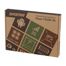 Планшет Digma Plane 7552M 7" 16Gb 3G Black (PS7165MG)