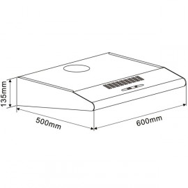 Вытяжка плоская 60 см Maunfeld MPA 60 Inox