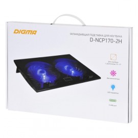 Подставка для ноутбука Digma Digma D-NCP170-2H