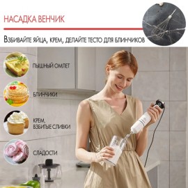 Погружной блендер Morphy Richards MR6006W White