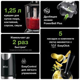 Погружной блендер Braun 4200-MQ9047X