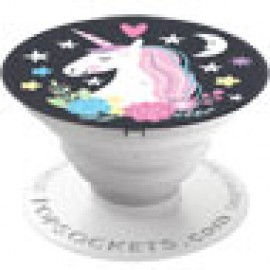 Кольцо-держатель для телефона Popsockets Unicorn Dreams Black (800025)