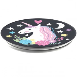 Кольцо-держатель для телефона Popsockets Unicorn Dreams Black (800025)