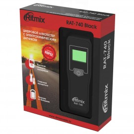 Алкотестер Ritmix RAT-740 Black