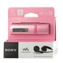 Портативный медиаплеер Sony NWZ-B183F Pink