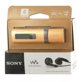 Портативный медиаплеер Sony NWZ-B183F Gold