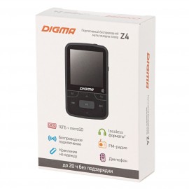 Портативный медиаплеер Digma Z4