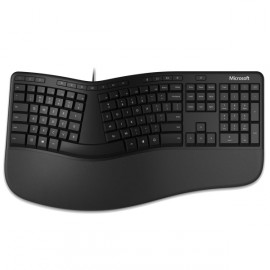 Клавиатура проводная Microsoft Ergonomic Black (LXM-00011)