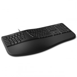 Клавиатура проводная Microsoft Ergonomic Black (LXM-00011)