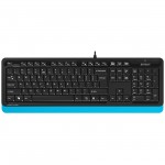 Клавиатура проводная A4Tech FStyler FK10 Black/Blue