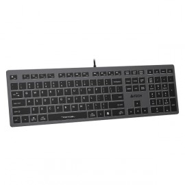 Клавиатура проводная A4Tech FX60 Grey/White