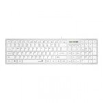 Клавиатура проводная Genius SlimStar 126 White