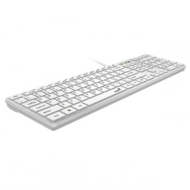 Клавиатура проводная Genius SlimStar 126 White