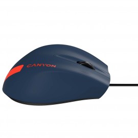 Мышь проводная Canyon CNE-CMS11BR