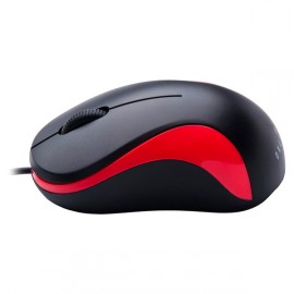 Мышь проводная Oklick 115S Black/Red