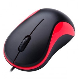 Мышь проводная Oklick 115S Black/Red