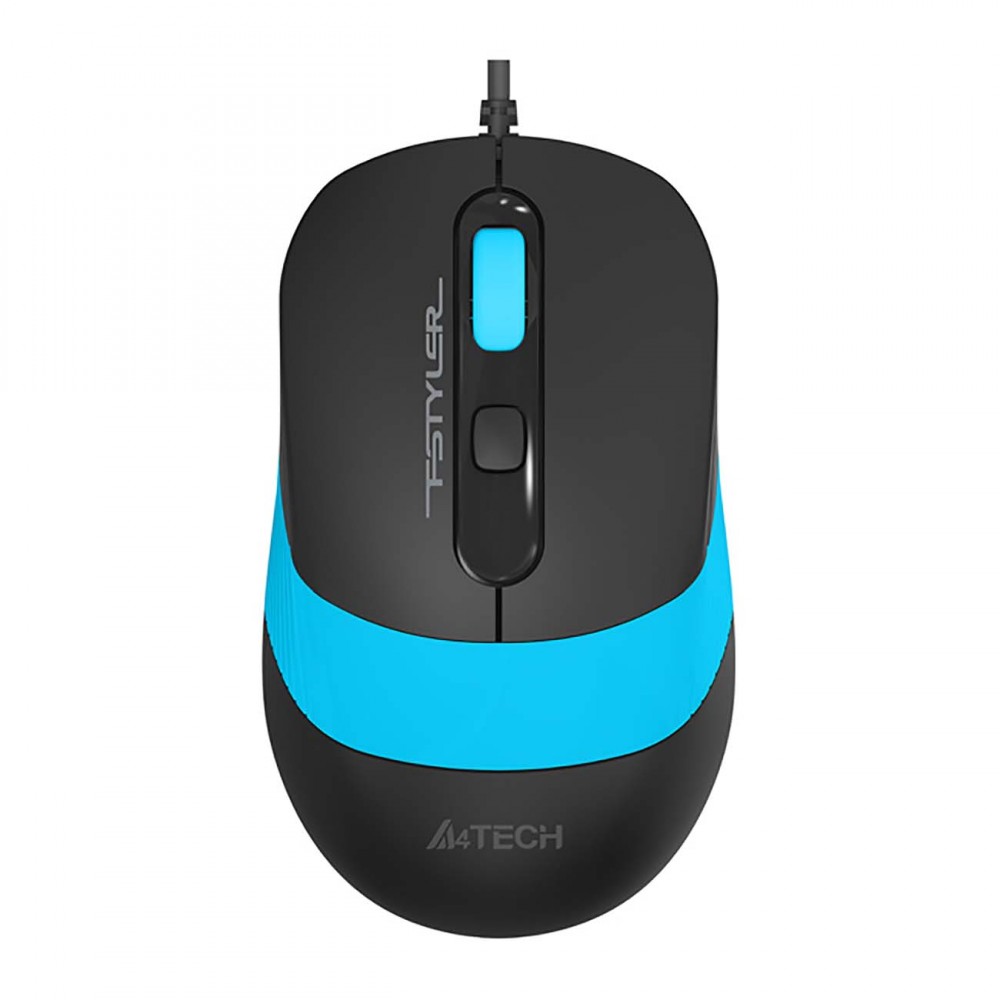 Мышь проводная A4Tech Fstyler FM10 Black/Blue