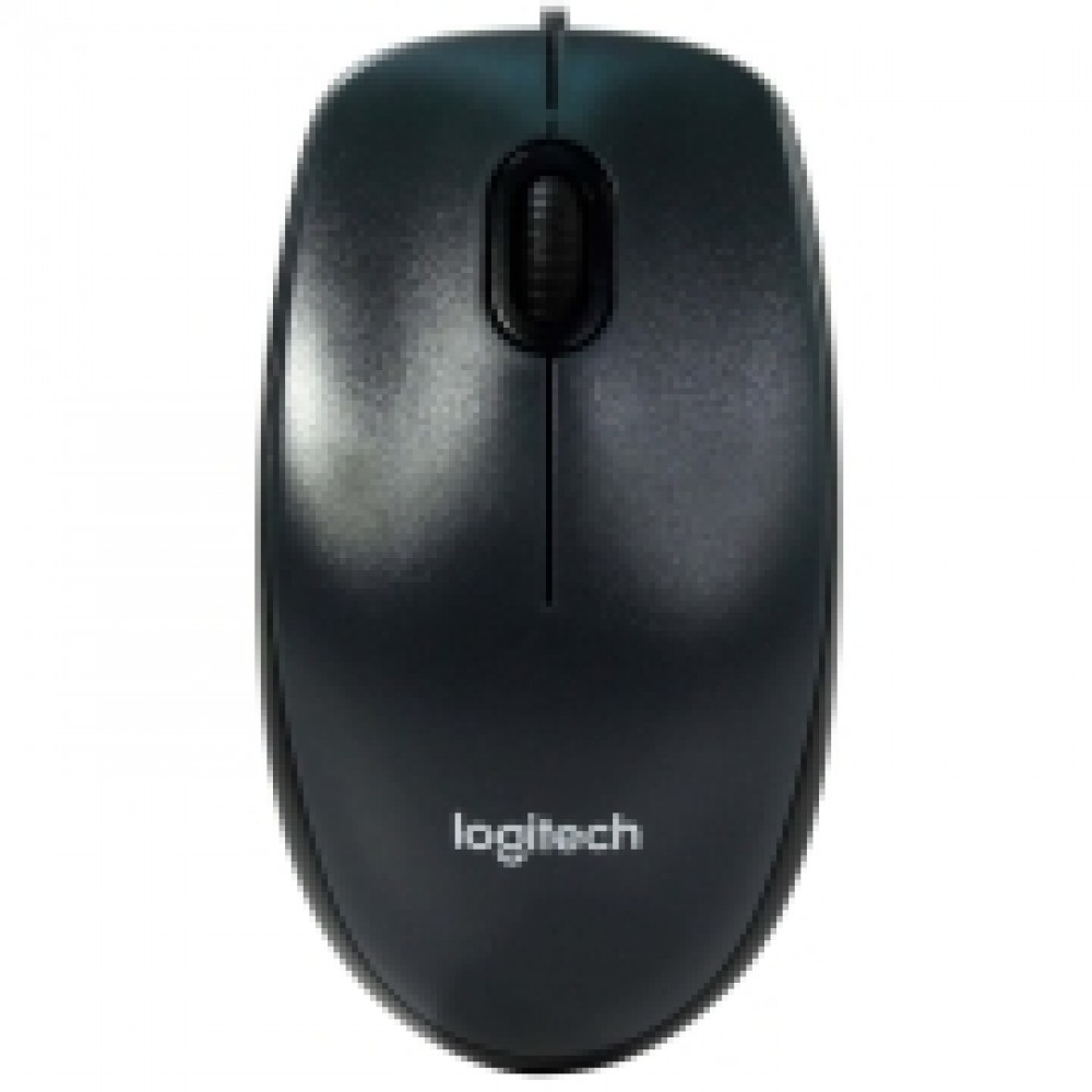 Мышь проводная Logitech M100 Dark/Grey