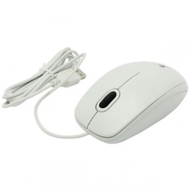 Мышь проводная Logitech B100 White (910-003360)