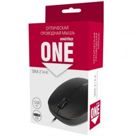 Мышь проводная Smartbuy ONE 214-K (SBM-214-K)