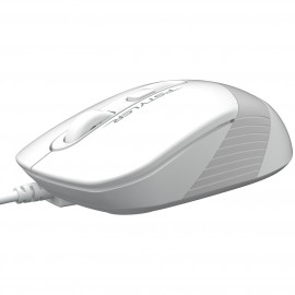 Мышь проводная A4Tech FStyler FM10 White/Grey