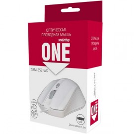 Мышь проводная Smartbuy ONE 352 (SBM-352-WK)