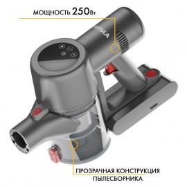 Пылесос ручной (handstick) FUTULA V12 Red